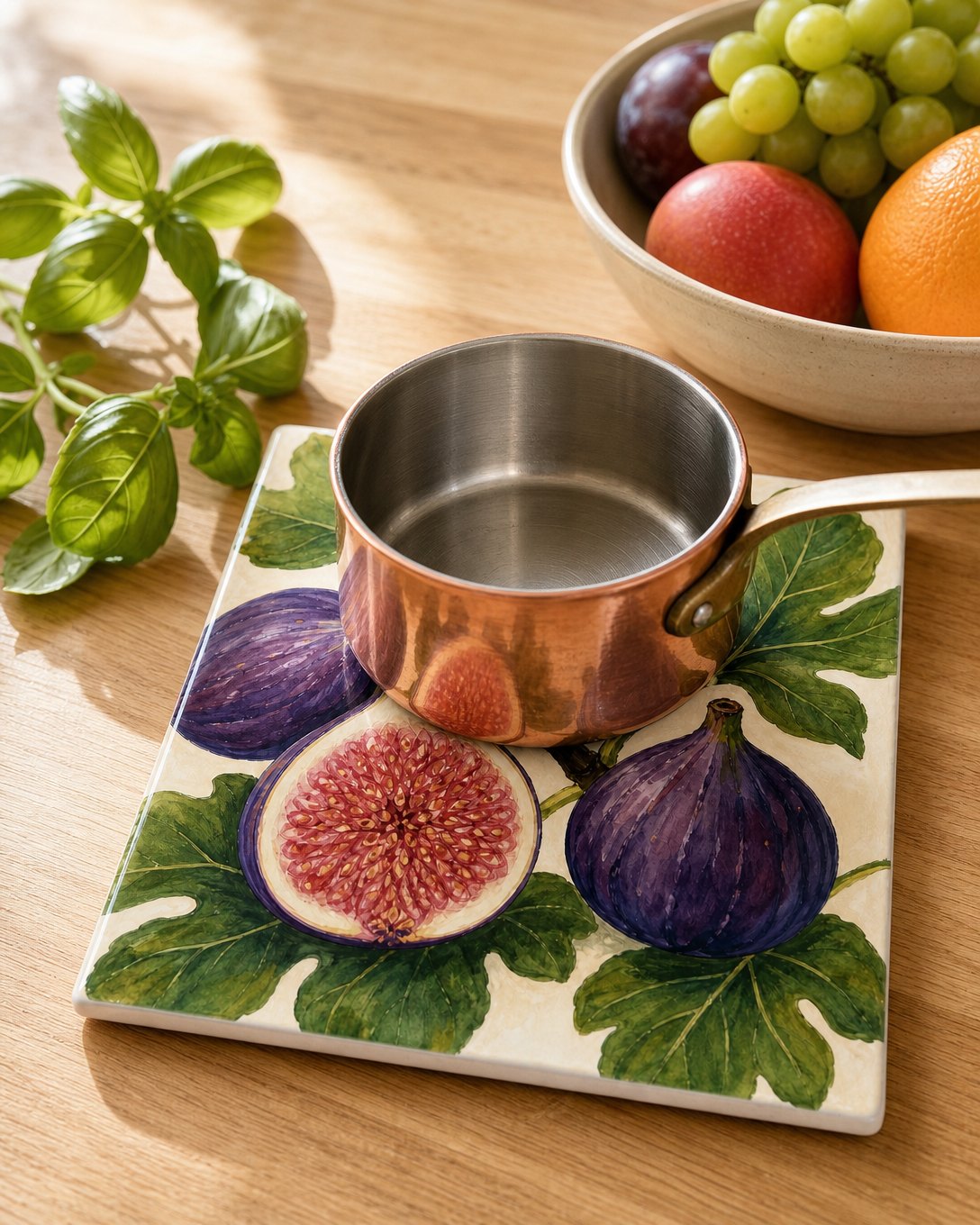 Split Fig Tile Trivet, image 5