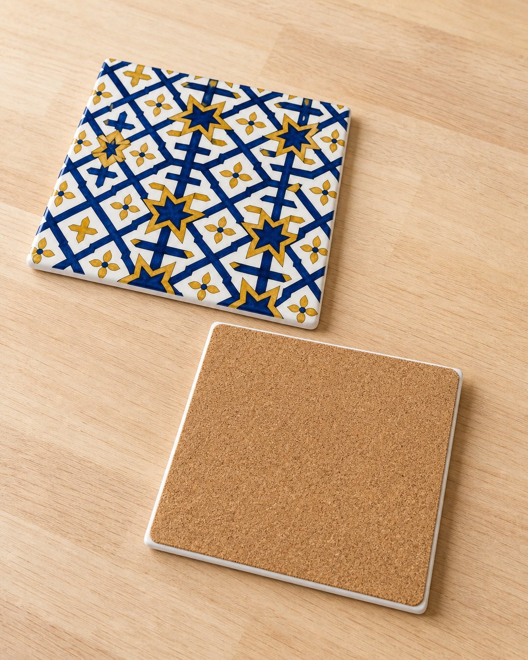 Saffron Lattice Tile Trivet, image 4