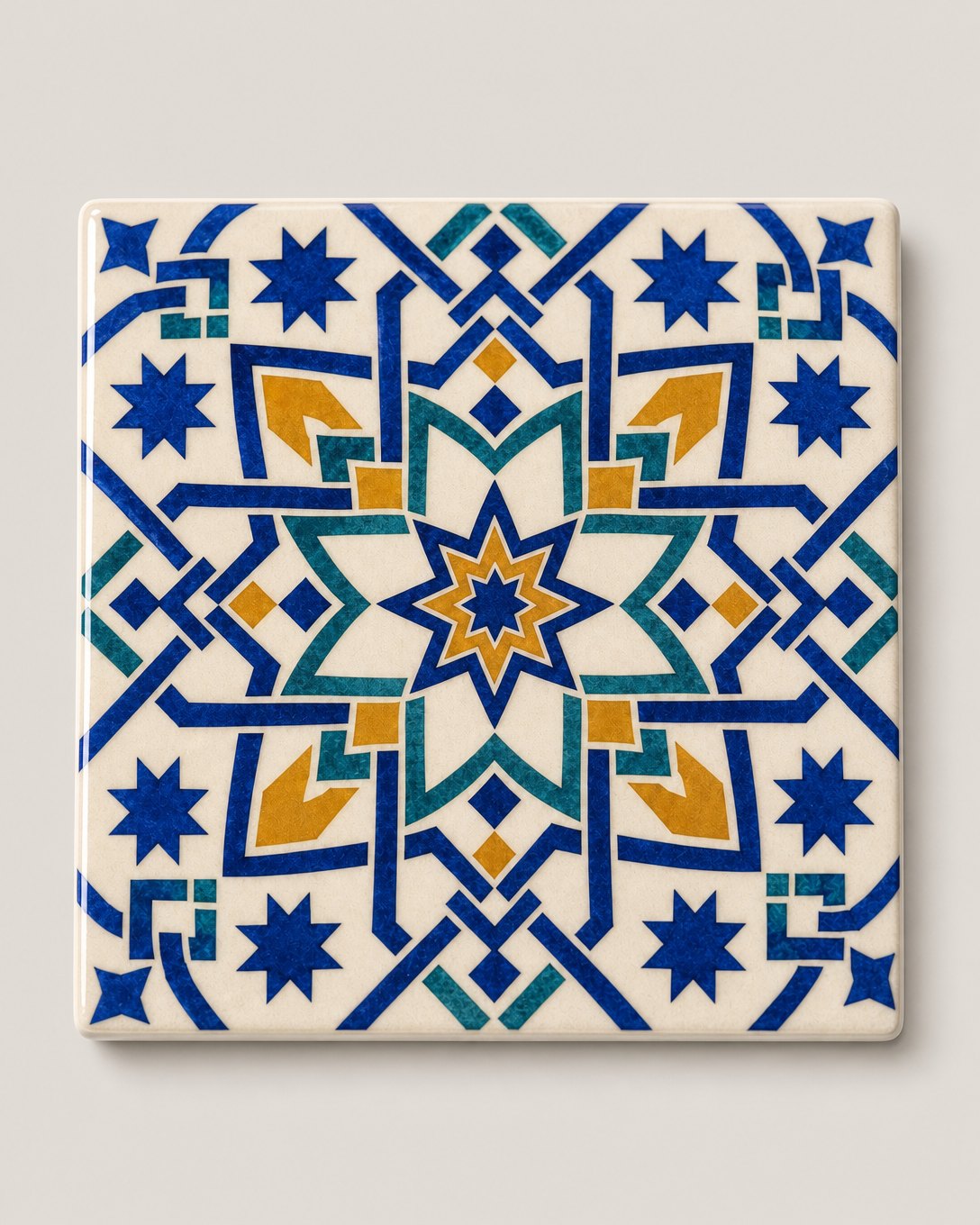 Alcazar Star Tile Trivet, image 2