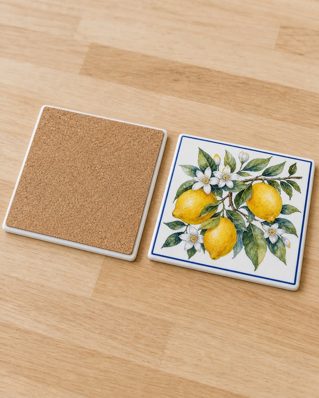 Lemon Blossom Tile Trivet, image 4