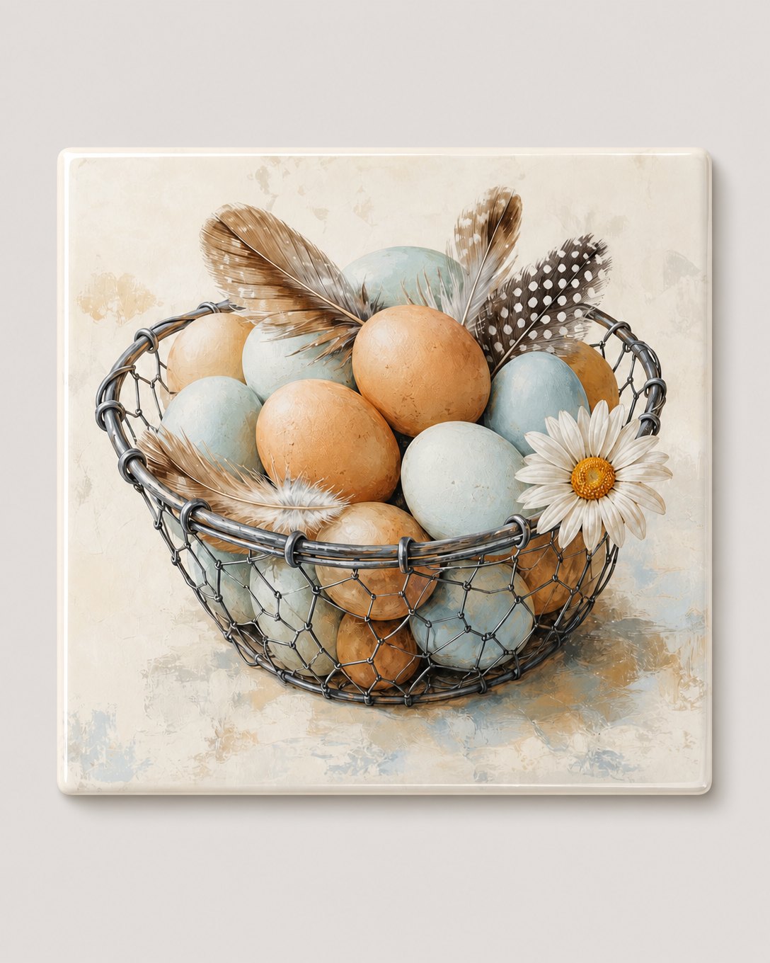 Egg Basket Tile Trivet, image 2