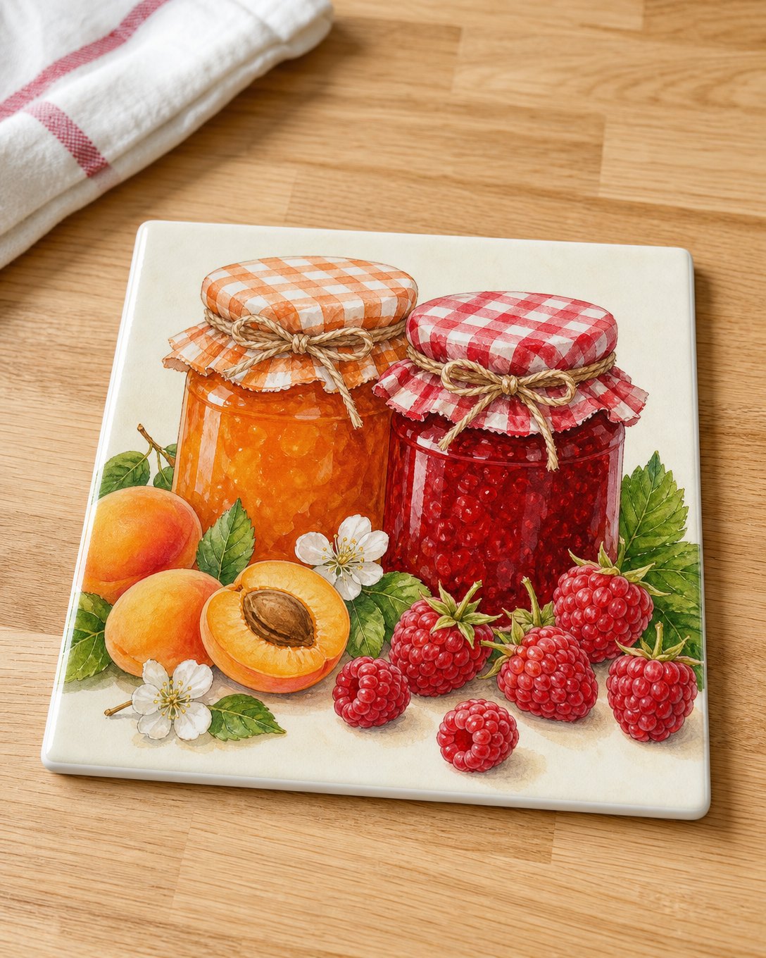 Pantry Preserves Tile Trivet, image 1
